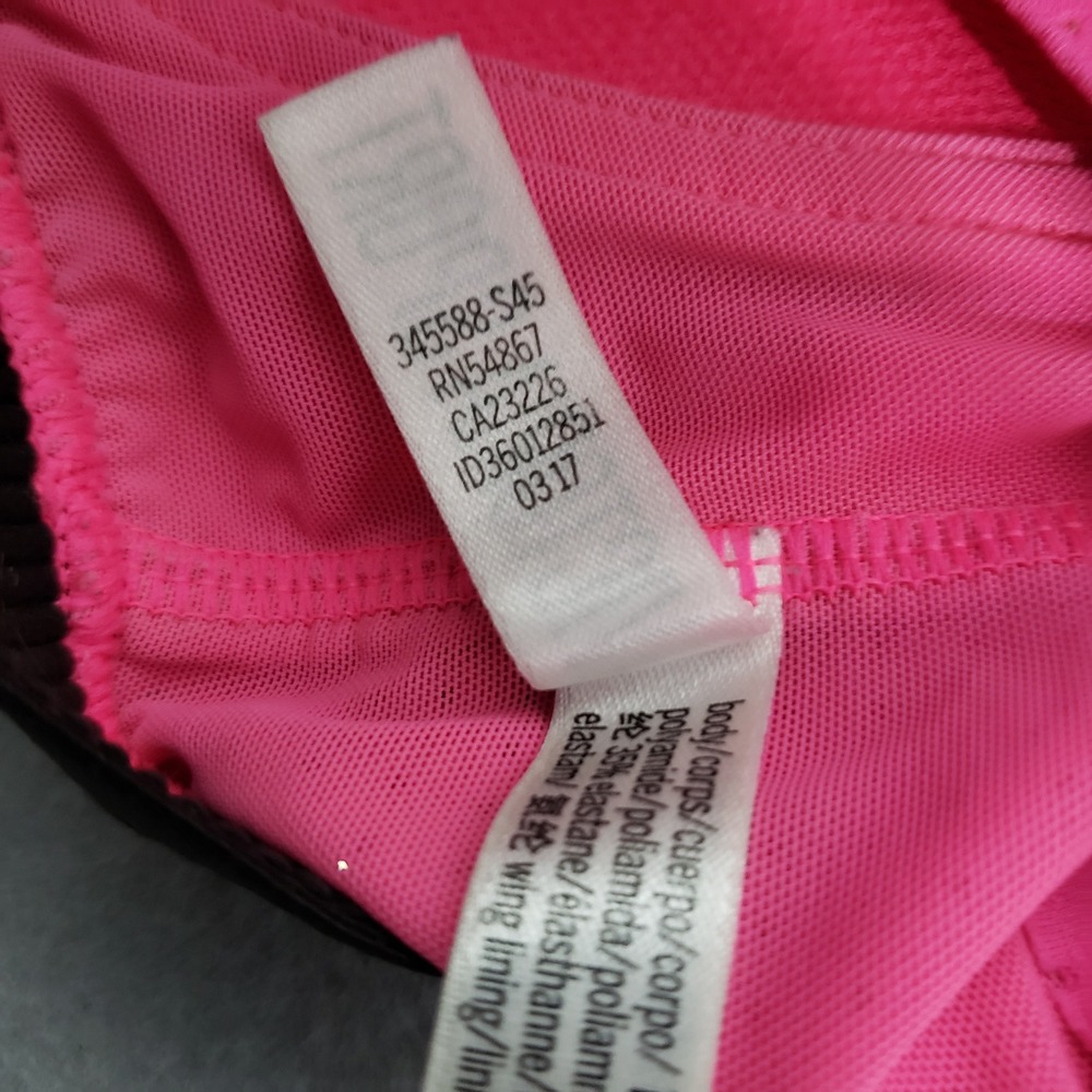 Victoria Sport Womens 34C Sport Bra Pink Perforated Lightweight 345588-S45 - Picture 7 of 15